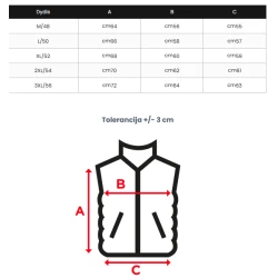 Vyriška chaki liemenė Edoar