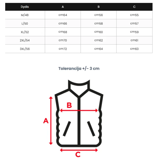 Vyriška juoda liemenė Edoar JS/31M5062/392