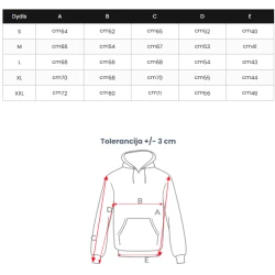 Vyriškas baltas džemperis su gobtuvu Back