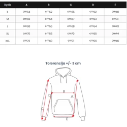 Vyriškas baltas džemperis su gobtuvu Chicago