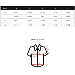 Vyriški polo juodi marškinėliai Orland