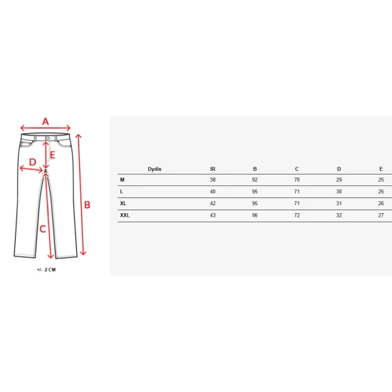 Vyriškos juodos kelnės Hond UX4263