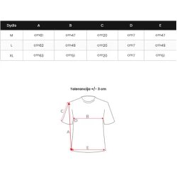 Vyrški juodi marškinėliai Evin