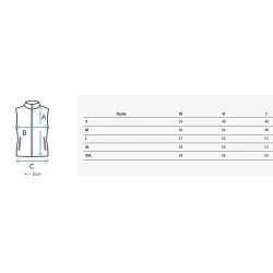 Žalia blizgi liemenė Osin