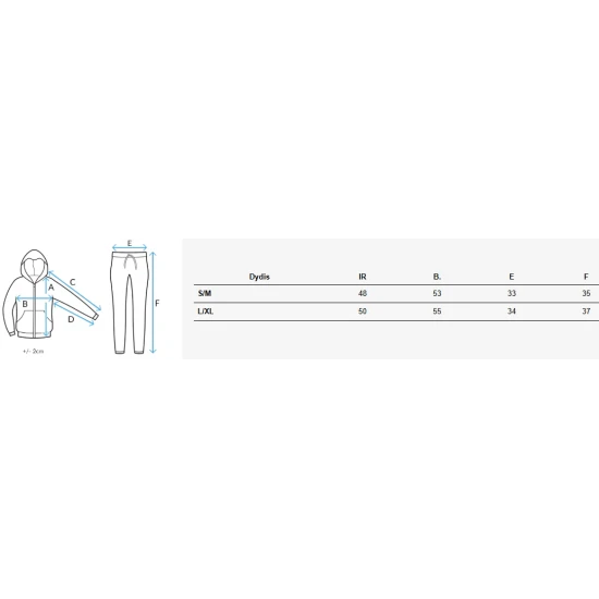 Moteriškas baltas komplektas Sport AY1136