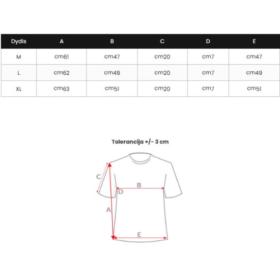 Vyrški balti marškinėliai Bicon O/B1213