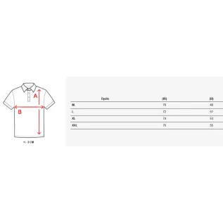Мужские белые поло с логотипом Emb