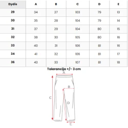 Vyriški juodi džinsai Everton