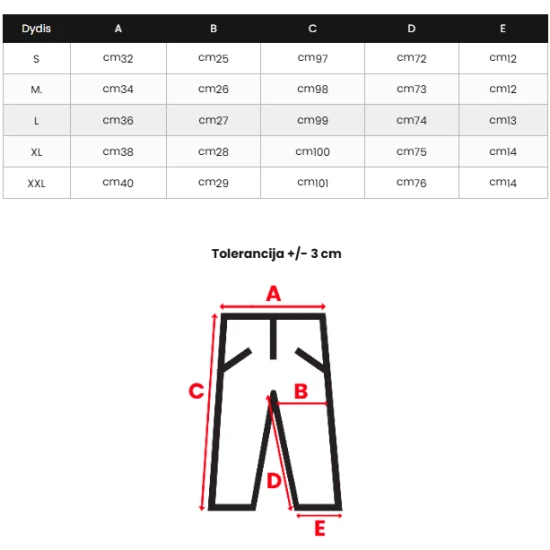 Klasikinės rusvos kelnės Leter O/P4049