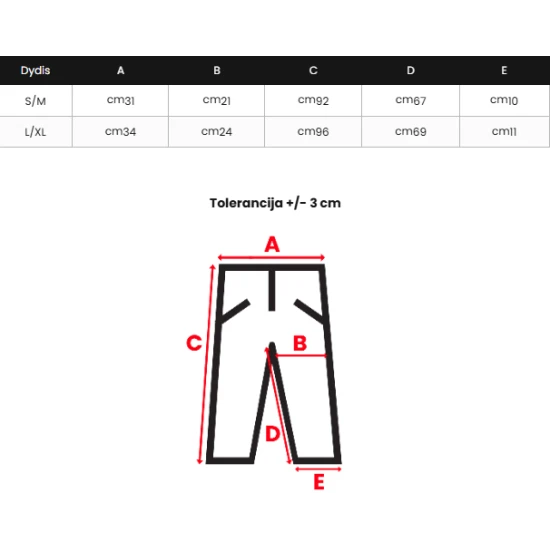 Moteriškos juodos kelnės Form JS/13K1808/3