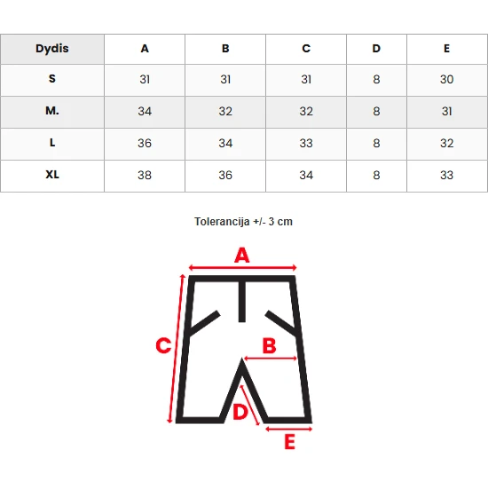 Moteriški sportiniai juodi šortai Boni JS/XY24015S