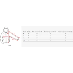 Vyriškas žalios spalvos džemperis su gobtuvu LTU