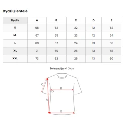 Vyriški rusvos spalvos laisvo kirpimo marškinėliai Shine Bright