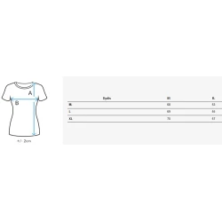 Moteriški juodi marškinėliai Swan