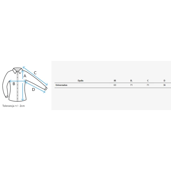 Moteriški mėlini marškiniai CARLEE DY0384