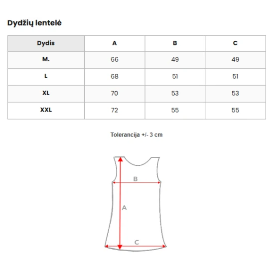 Baltos spalvos vyriški marškinėliai be rankovių Black JS/8B1712/1