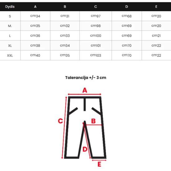 Vyriškos juodos kelnės Kent O/PS5528