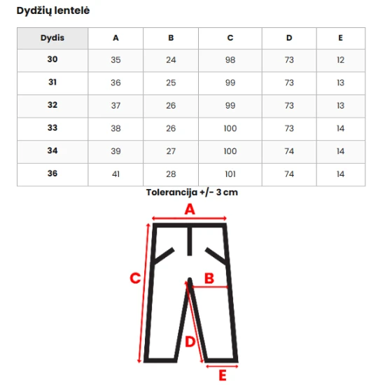 Vyriški juodi džinsai Santos E/5391/02Z