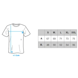 Vyriški turkio spalvos marškinėliai Brave