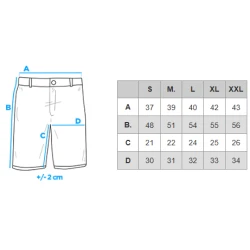 Vyriški mėlyni džinsiai šortai Braco
