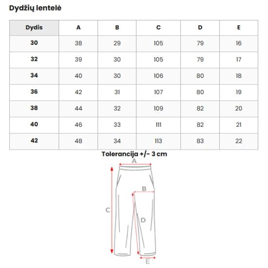 Vyriškos pilkos kelnės  Gala BL/SK222/5