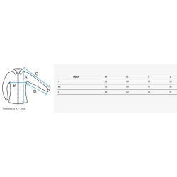 Moteriški rusvi marškiniai Delun