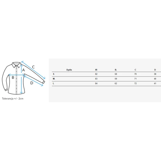 Moteriški mėlyni marškiniai Delun DY0378