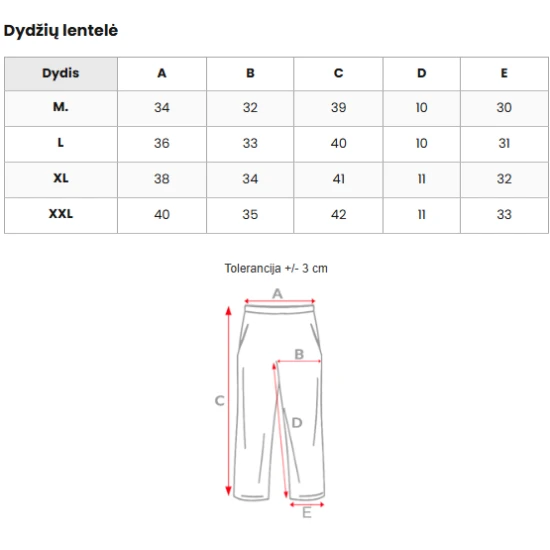 Vyriški mėlyni šortai Vidi JS/XL018/17