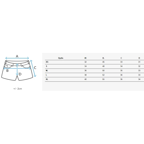 Moteriški juodi džinsiniai šortai Jeanlove SY0377