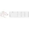 Vyriški gėlėti melsvi marškiniai Stifer