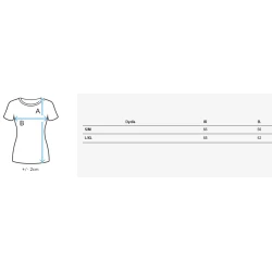 Moteriški juodi marškinėliai Classy