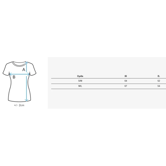 Moteriški balti marškinėliai Princess RY2391