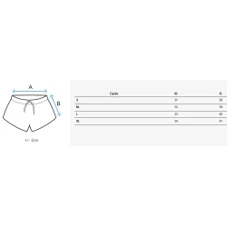 Moteriški juodos spalvos šortai Pella