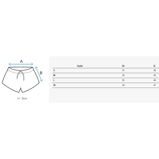 Moteriški baltos spalvos šortai Pella SY0413