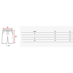 Vyriški juodos spalvos šortai Stone