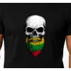 Men's black shirt Skull and Beard PK4015