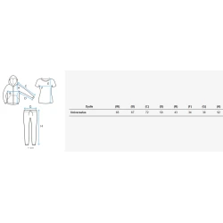 Trijų dalių moteriškas šviesiai pilkas komplektas Astral