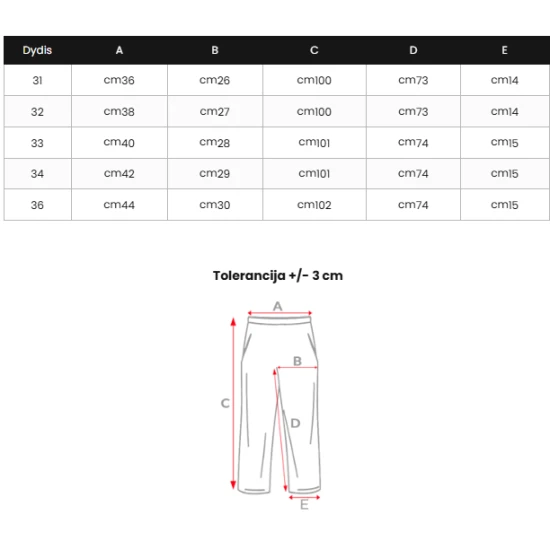 Vyriški mėlyni džinsai Styvin Džinsai ir Jogeriai