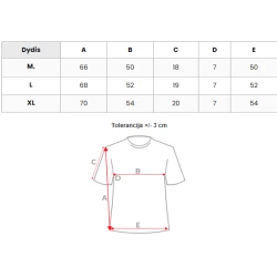 Vyriški baltos spalvos marškinėliai Hi