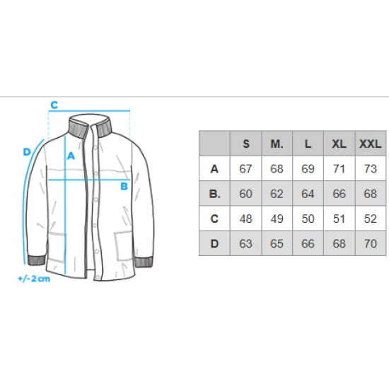 Vyriška tamsiai mėlyna striukė Talin V1 OM-JALP-0157