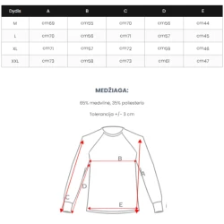 Žalios spalvos džemperių komplektas drugelis-vilkas