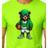 Men's neon green Bear Ball Sweatshirt PK4019