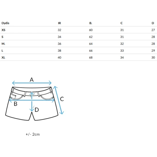 Moteriški mėlyni džinsniai šortai Jeansglow Šortai moterims