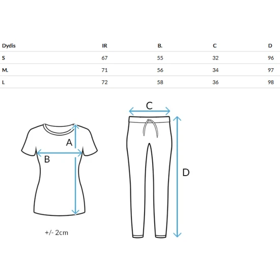 Moteriškas rusvas sportinis komplektas Change Moteriški komplektai