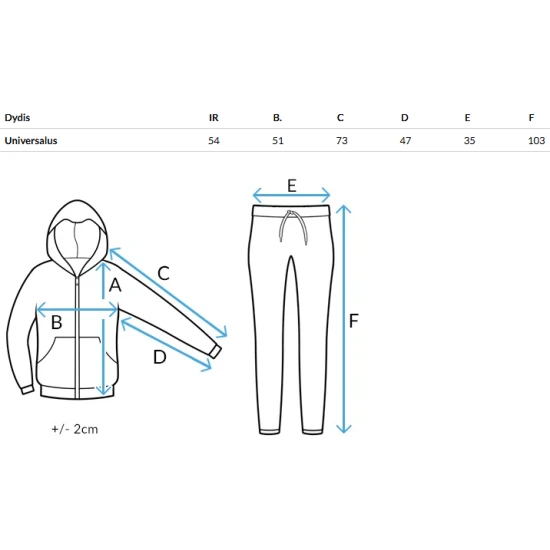 Moteriškas rusvas komplektas Milak Moteriški komplektai
