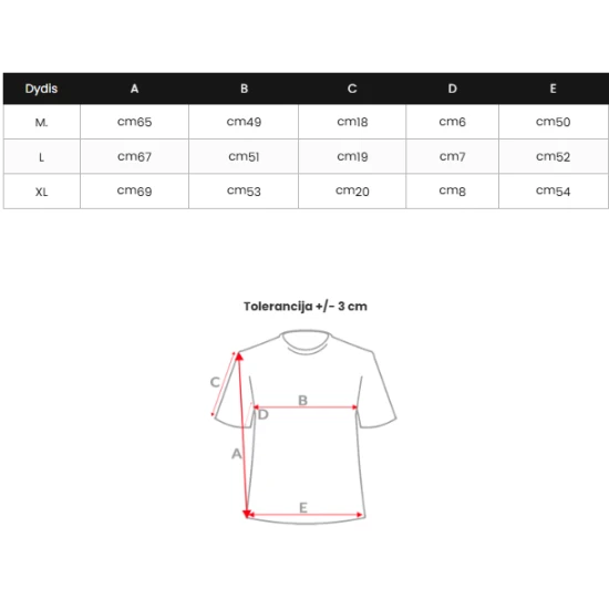 Vyriški balti marškinėliai Eleven Marškinėliai su užrašais