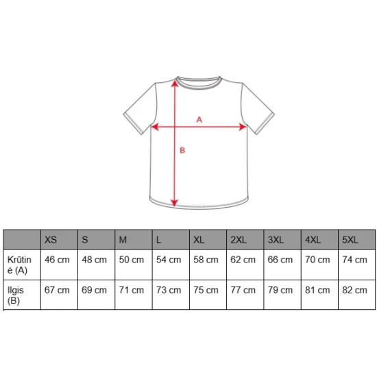 Vyriški raudonos spalvos marškinėliai Atomic Marškinėliai | Polo Roly