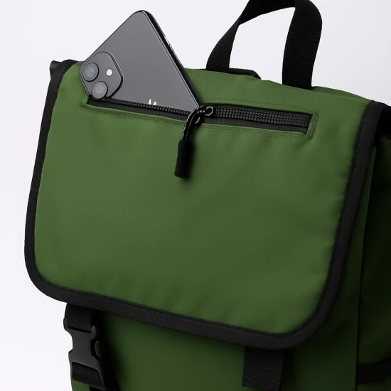 Chaki kuprinė Trois Kuprinės