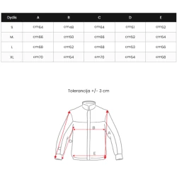 Moteriška baltos spalvos striukė Marsi