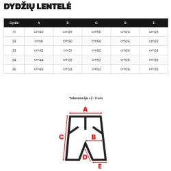 Vyriški balti šortai Remo